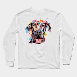 Great Dane Art Long Sleeve T-Shirt